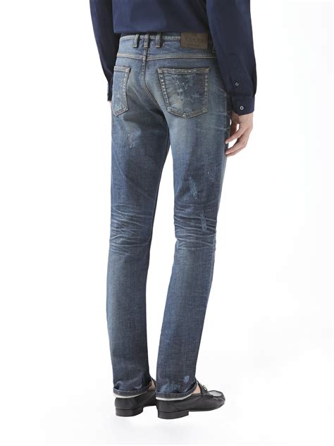 gucci mens jeans ebay|gucci jeans men's for sale.